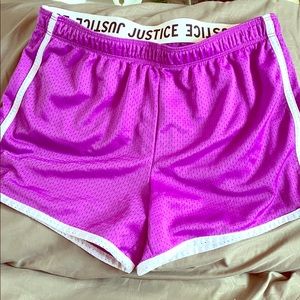 Justice girls shorts 🏀🎾
